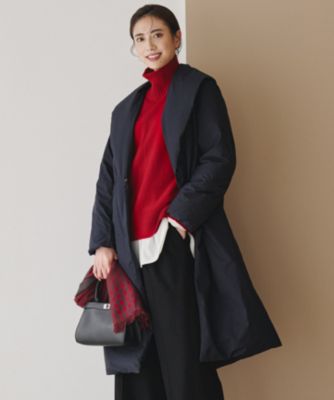 ICB(アイシービー)の【撥水加工】ADS ダウン ショールカラーロング