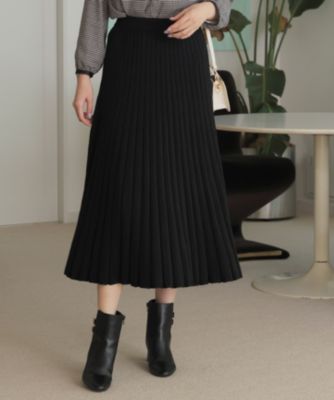 ANY SIS(エニィスィス)のCICA加工 ニット フレア スカート通販