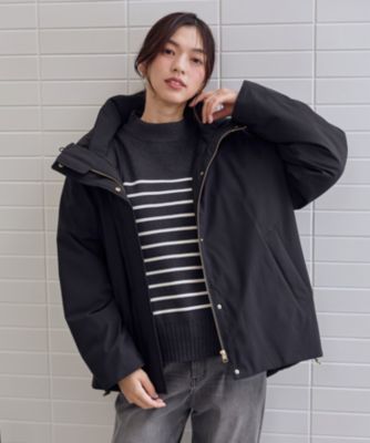 集英社HAPPY PLUS STOREANY（エニィ）/【洗濯機可】撥水フーデットダウンコート