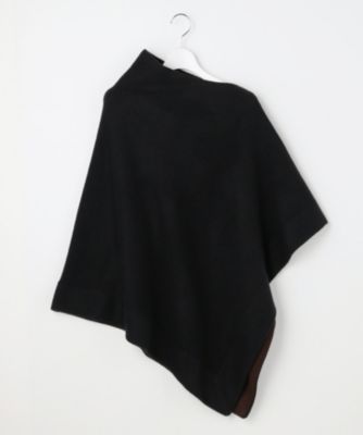 集英社HAPPY PLUS STORE自由区（ジユウク）/【カタログ掲載】ボイルドウール ポンチョ