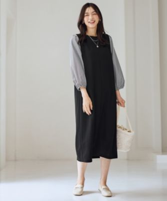 集英社HAPPY PLUS STOREANY（エニィ）/シャツコンビワンピース