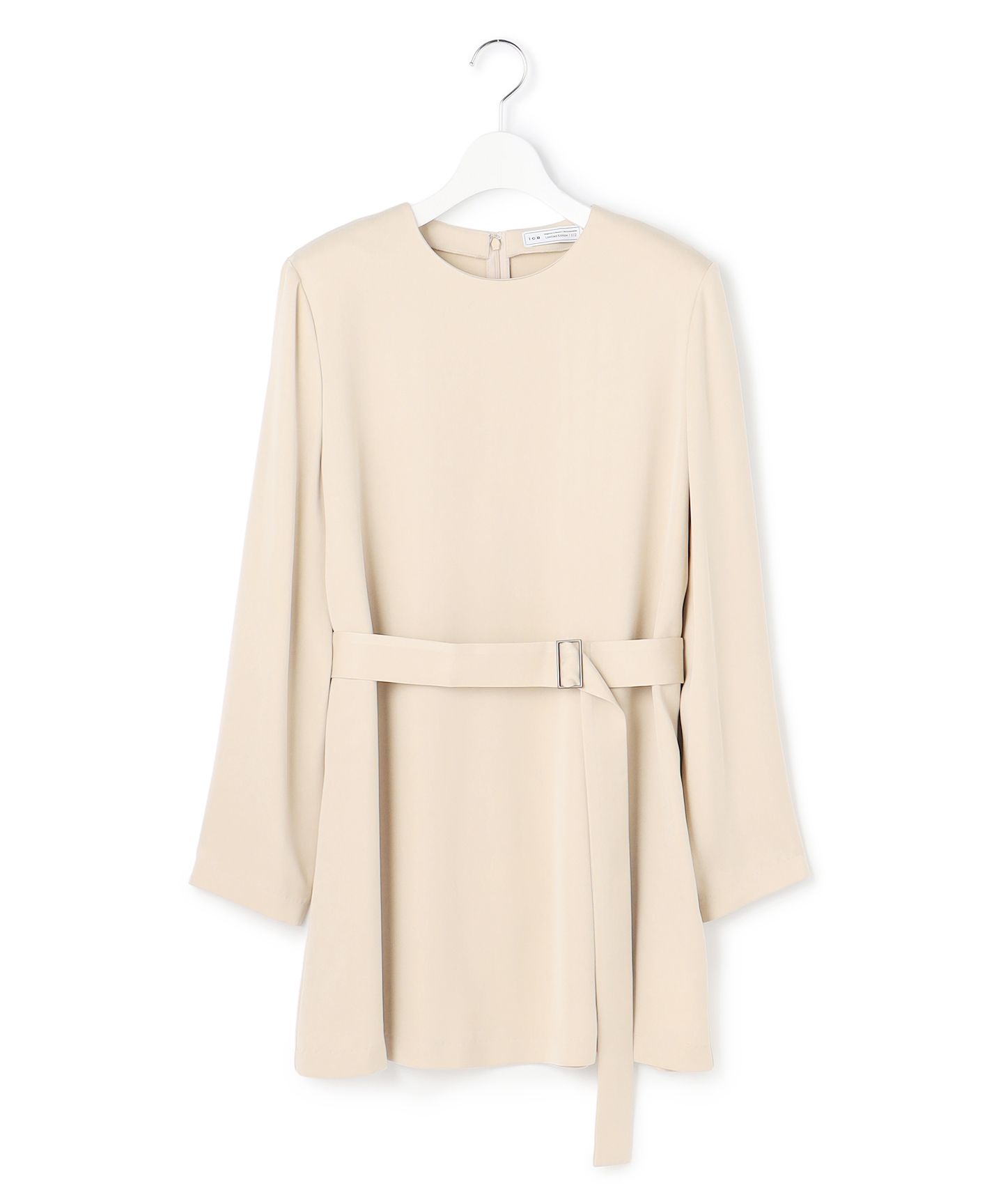 ICB L(アイシービー　エル)/【WEB＆一部店舗限定】BrightCupraSatin チュニックブラウス