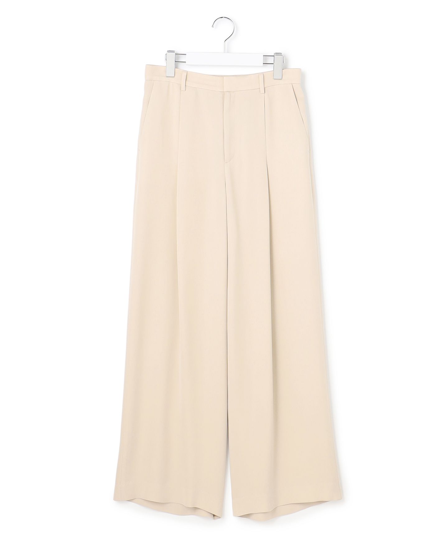 ICB L(アイシービー　エル)/【WEB＆一部店舗限定】BrightCupraSatin ワイドパンツ