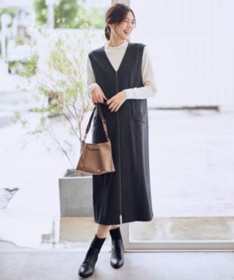 ANY(エニィ)の【2WAY/セットアップ可】ライトツイードジャンパー