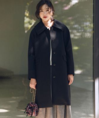 組曲(クミキョク)のウールモッサステンカラー コート通販 | 集英社