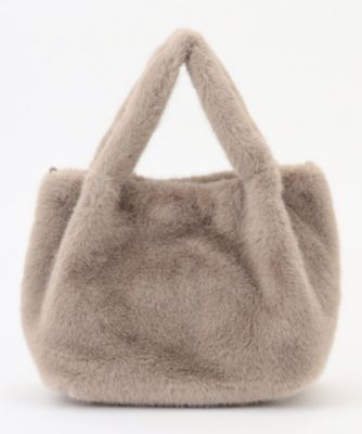 集英社HAPPY PLUS STOREANY（エニィ）/カラーファーバッグ