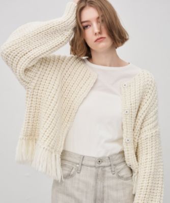 集英社HAPPY PLUS STOREuncrave（アンクレイヴ）/ハンドニット カーディガン