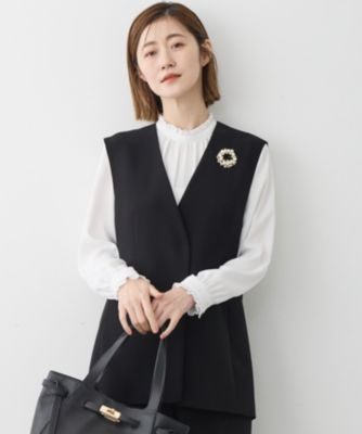 23区 L(ニジュウサンク エル)の【セットアップ対応/洗える】トリアセ