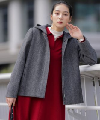 組曲 L(クミキョク エル)のウールモッサ ショートコート通販 | 集英社