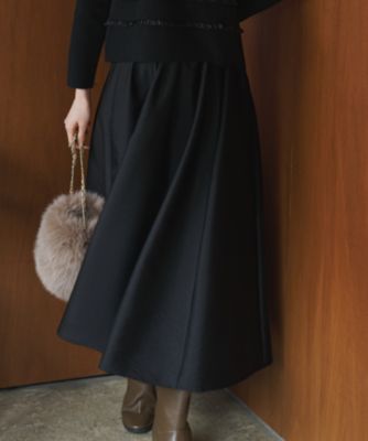 集英社HAPPY PLUS STORE23区（ニジュウサンク）/【洗える】フルーフィーツイル フレア スカート