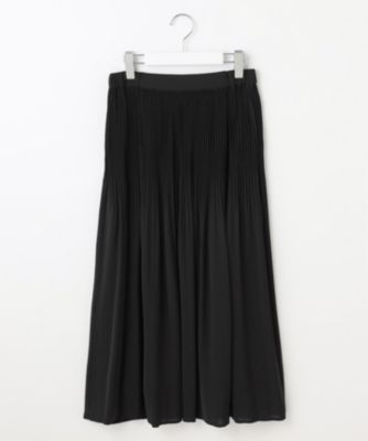 集英社HAPPY PLUS STORE自由区（ジユウク）/【カタログ掲載・セットアップ対応】ライトサテンプリーツ スカートII