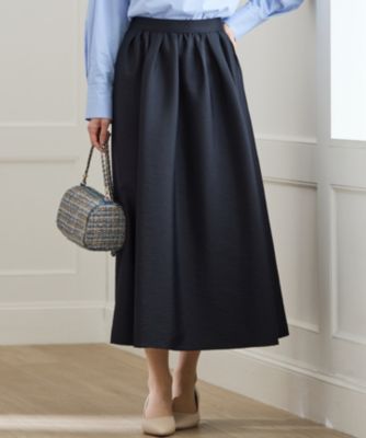 集英社HAPPY PLUS STORE23区 S（ニジュウサンク エス）/【洗える】フルーフィーツイル フレア スカート