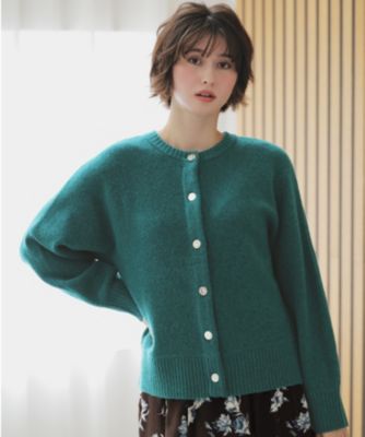 新品未使用　アンパシィ　セーター　ブルー　水色　緑 楽天市場】and per seAFF2301C3アンパスィ レディースクルーネック