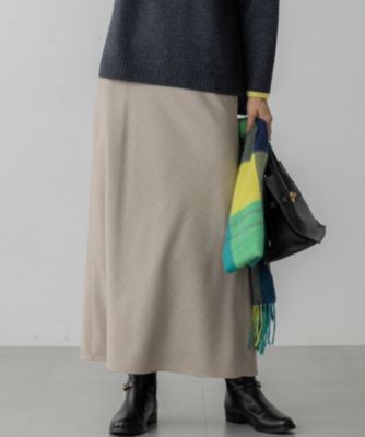 集英社HAPPY PLUS STORE23区 S（ニジュウサンク エス）/【洗える】ハイカウントフラノ フレア スカート