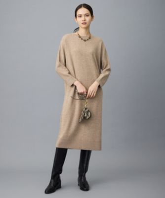 自由区 L(ジユウク エル)のウールハイゲージニット ワンピース通販