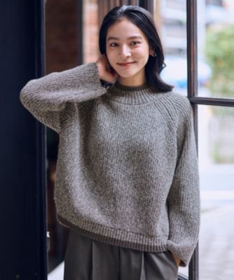 集英社HAPPY PLUS STOREANY（エニィ）/【5色展開】バイカラーMIXニット