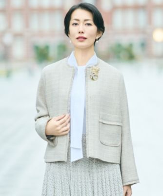 自由区(ジユウク)の【カタログ掲載】ライトミックスツイード