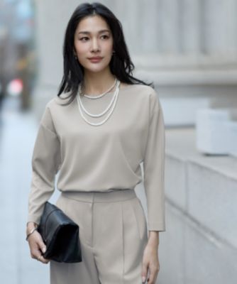 Fied スプリットラグラン Tブラウス