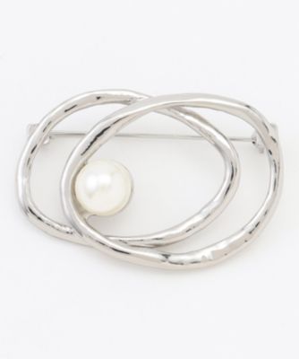 集英社HAPPY PLUS STOREANY（エニィ）/ダブルサークルブローチ