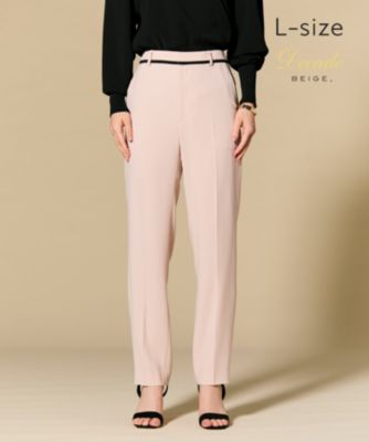 【BEIGE】CINDY パンツスーツ ベージュ BEIGE，(ベイジ)の【L-size・セットアップ対応】CINDY / クロップド