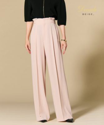 BEIGE，(ベイジ)の【セットアップ対応】CINDY / ハイウエストパンツ