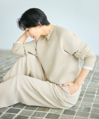 自由区(ジユウク)の【カタログ掲載】スムージーラグランスリーブ