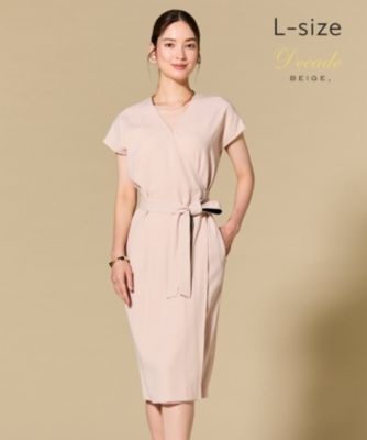 BEIGE，(ベイジ)の【Lsize・セットアップ対応】CINDY / ラップドレス