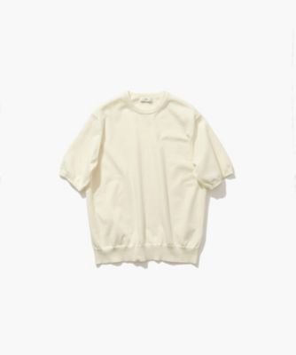 ATON(エイトン)のFINE COMPACT COTTON | クルーネックセーター通販