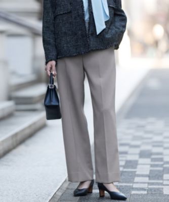 ICB L(アイシービー エル)のハイツイストダブルクロス ワイドパンツ