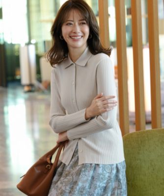 23区(ニジュウサンク)のワイドリブ ポロニット通販 | 集英社HAPPY PLUS