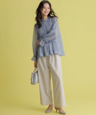 組曲(クミキョク)のシュットクロスワイド パンツ通販 | 集英社HAPPY