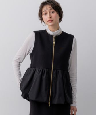 23区 S(ニジュウサンク エス)のコットンダンボール ペプラム ジレ