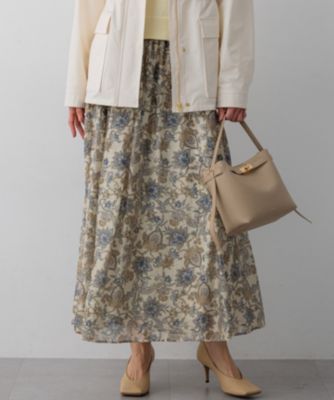 23区 L(ニジュウサンク エル)のEricaキャラコ ペイズリープリント