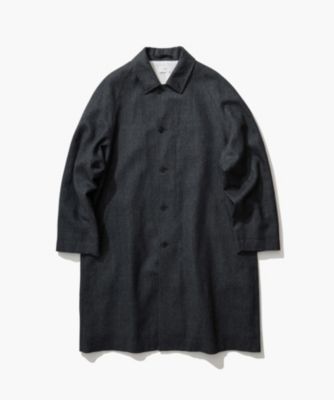 ATON(エイトン)のLINEN WOOL TWILL | バルマカーンコート - UNISEX通販