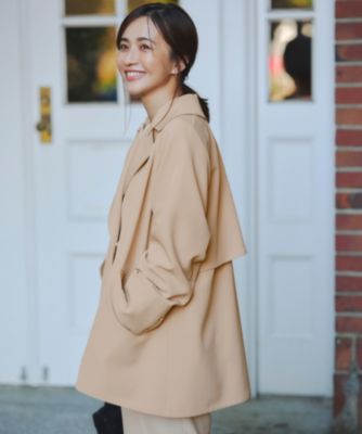 専用★anysis★コート エニィスィス エニシス anySiS 18AW コート 2WAYフード ノーカラー