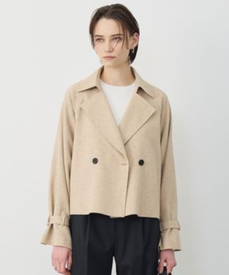 ICB L(アイシービー エル)のミックスブッチャー ショートトレンチ