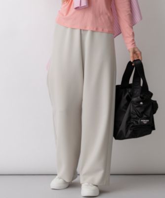 23区 S(ニジュウサンク エス)のストレッチダブルクロス ワイドパンツ