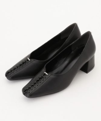 　レースアップパンプス