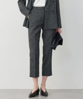 ICB L(アイシービー エル)のミックスブッチャー クロップドパンツ通販