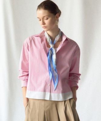 23区(ニジュウサンク)のCANCLINI レギュラーカラー ストライプ