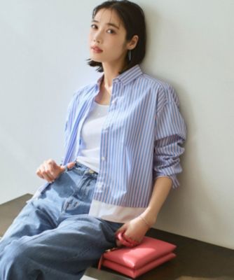 23区(ニジュウサンク)のCANCLINI レギュラーカラー ストライプ