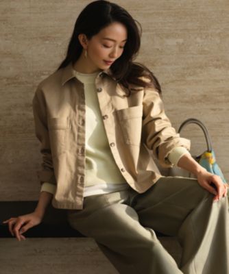 23区(ニジュウサンク)の【Oggi掲載】ストレッチギャバ チノ ショート