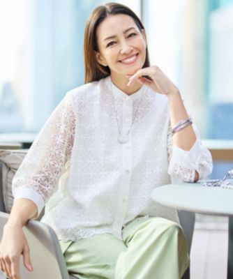 自由区 L(ジユウク エル)の【カタログ掲載】ジオメトリックレース