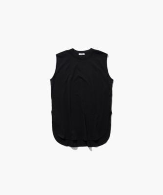 ATON(エイトン)のDRY COTTON JERSEY | ラウンドヘムタンクトップ通販