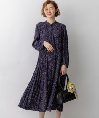 23区 L(ニジュウサンク エル)のランダムドットプリント ワンピース通販
