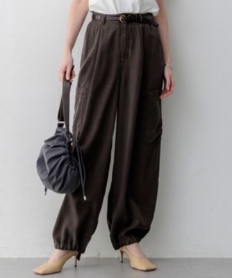 23区(ニジュウサンク)の【SLOW/一部店舗限定】ガーメントツイル ワイド