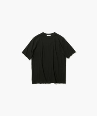 ATON ワイドリブTシャツ エイトン 黒 ATON（エイトン） tシャツ DRY COTTON JERSEY LONG SLEEVE T-SHIRT