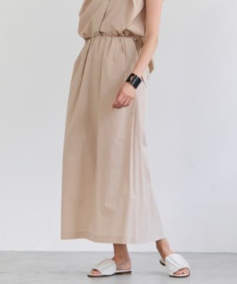BEIGE, ベイジ 【洗える】ANITA ロングスリーブタックブラウス 40号 BEIGE，(ベイジ)の【Oggi掲載】MALLOW / コットンタック イージー