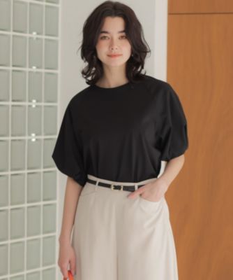 最終値下げ！ELIN★バルキースリーブオフショルダーTOPS ARVELLIA】OFF SHOULDER FRILL KNIT