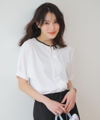 ANY SIS(エニィスィス)のジョーゼットフロントタック プルオーバー通販